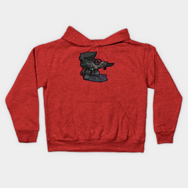 Warnumen Titan Kids Hoodie by Brian Moncus